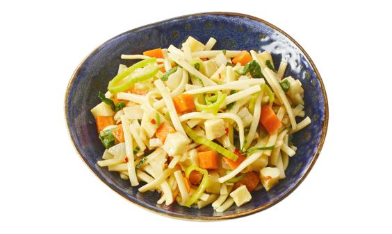Zoutarm Portie vegetarische bami